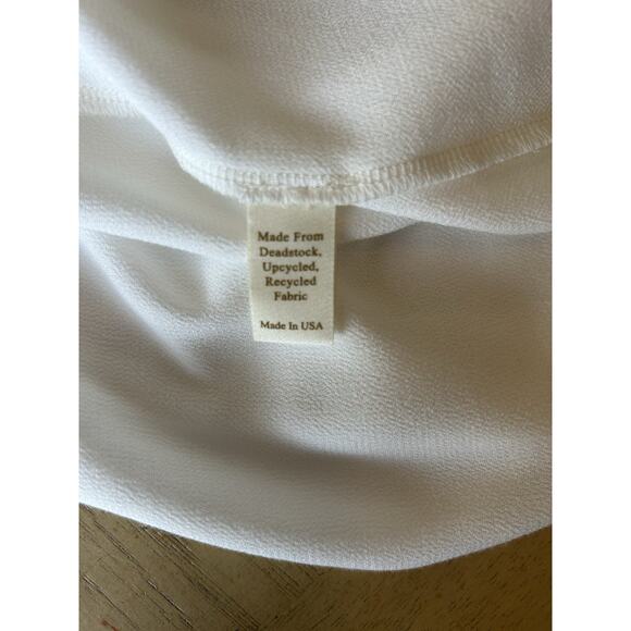 Christy Dawn Casual Slip Dress Maxi Long Recycle ECO Luxury Minimal USA XL - Picture 6 of 13